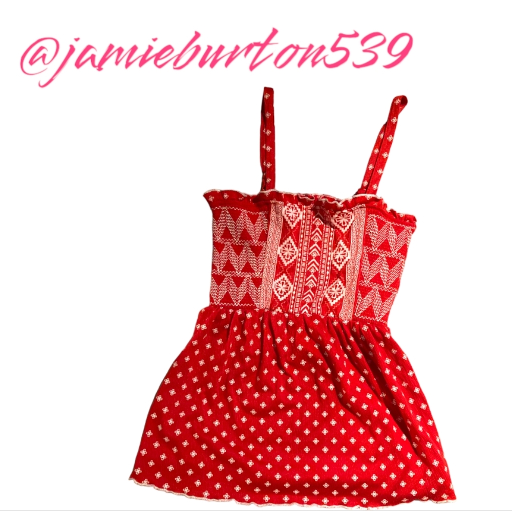 EUC Red Tank top